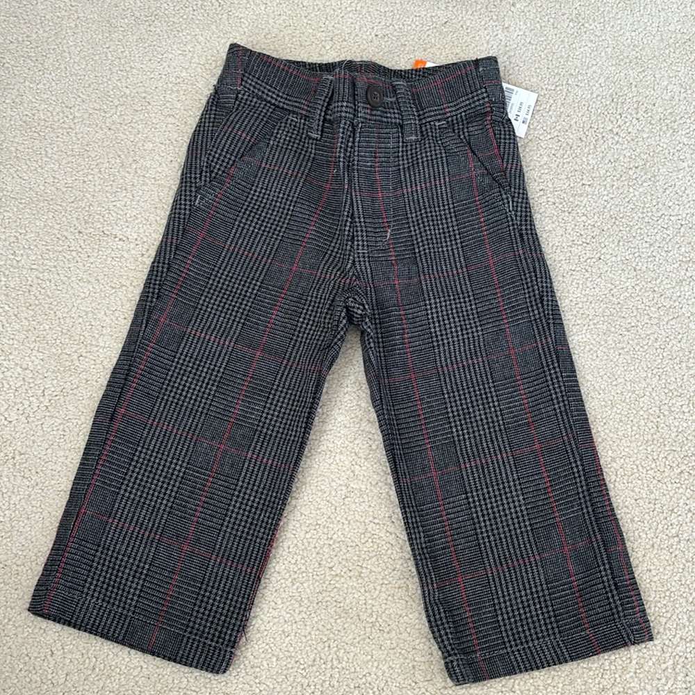 Gymboree toddler boy, 12 to 18 month plaid pants